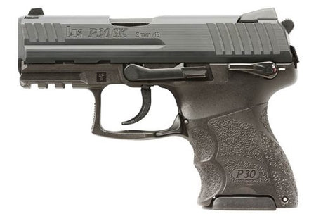 HK P30SK V3 Sub-Compact 9mm Luger Pistol - Black Cerakote Slide, 3.27" Barrel, 15+1 Capacity