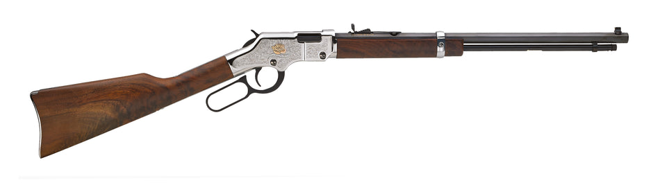 Henry H004AB Golden Boy American Beauty .22 S/L/LR, 16 LR/21 Short Capacity, 20" Nickel Walnut