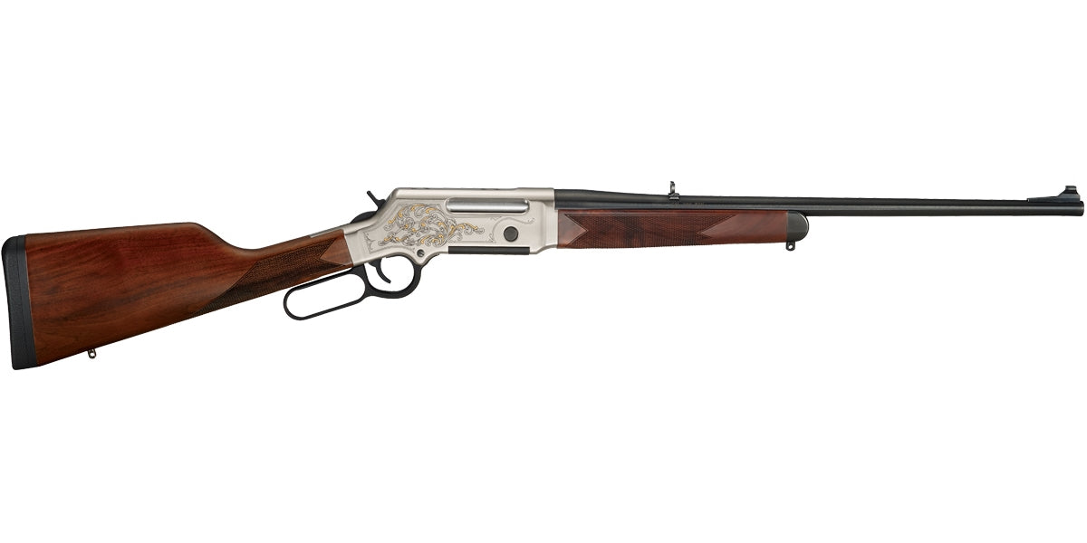 Henry H014D308 Long Ranger Deluxe .308 Win 4+1 20" Engraved Walnut Rifle