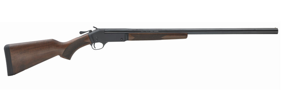 Henry H01512 Single Shot Shotgun, 12 Gauge, 28" Barrel, 3.5" Chamber, 1rd Capacity, Blued Steel Finish, American Walnut Stock, Right Hand (Full Size)