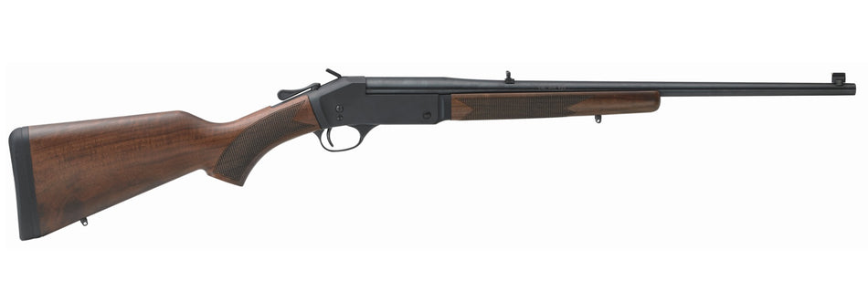 Henry H015243 Single Shot Rifle, 243 Win Caliber, 1rd Capacity, 22" Barrel, Blued Metal Finish, American Walnut Stock, Right Hand (Full Size)