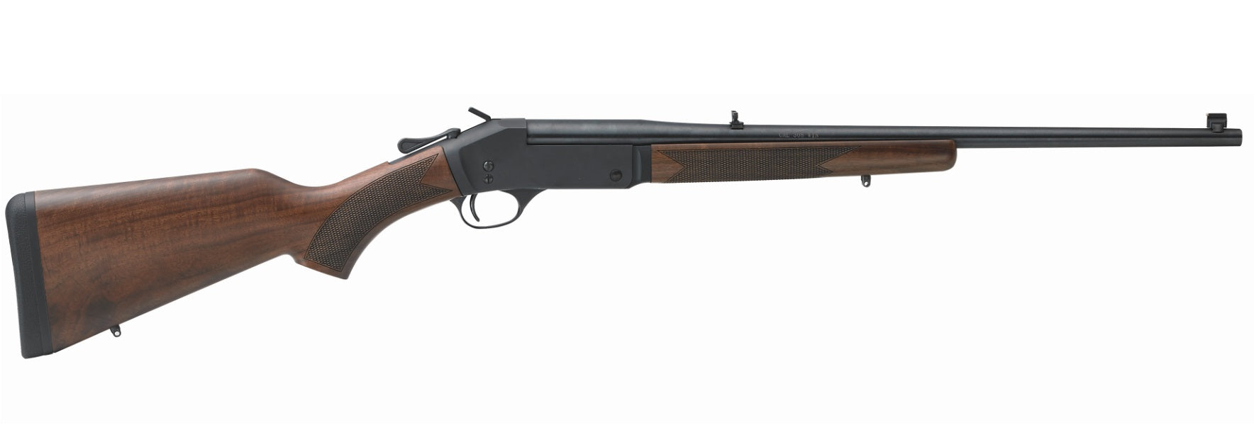 Henry H0153030 Single Shot Rifle, 30-30 Win Caliber, 1 Shot, 22" Blued Round Barrel, Blued Steel Receiver, American Walnut Fixed Pistol Grip Stock, Right Hand