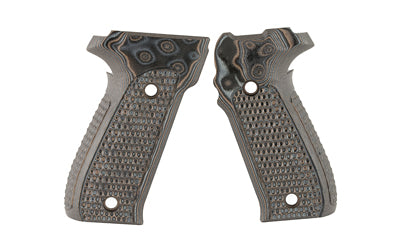 Hogue Piranha G10 Grip for Sig P226, G-Mascus Black and Gray Finish 26137-BLKGRY