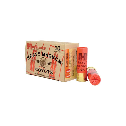 Hornady 12 Gauge 86224 Heavy Magnum Coyote 3" 1oz 00 Buck Shot