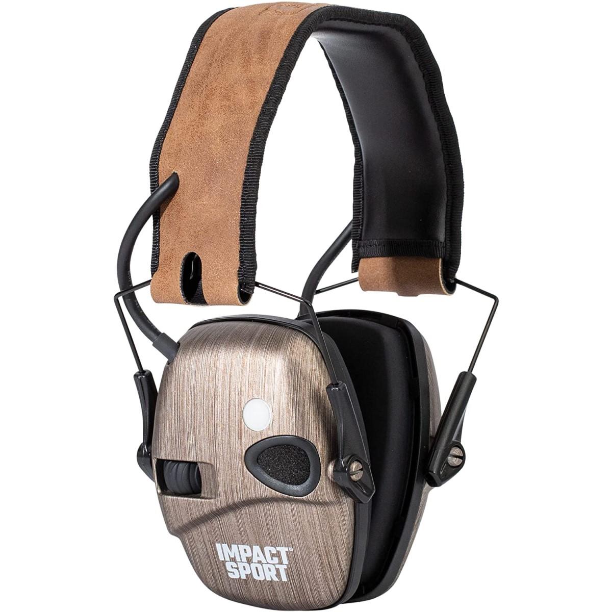 Howard Leight Impact Sport BT Electronic Earmuff Brushed Bronze 21dB