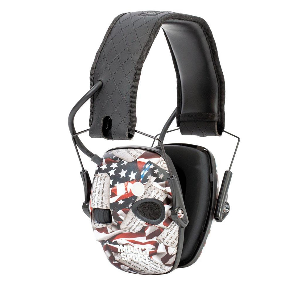 Howard Leight Impact Sport Bluetooth Shooting Ear Muffs 2nd Amendment 21dB NRR
