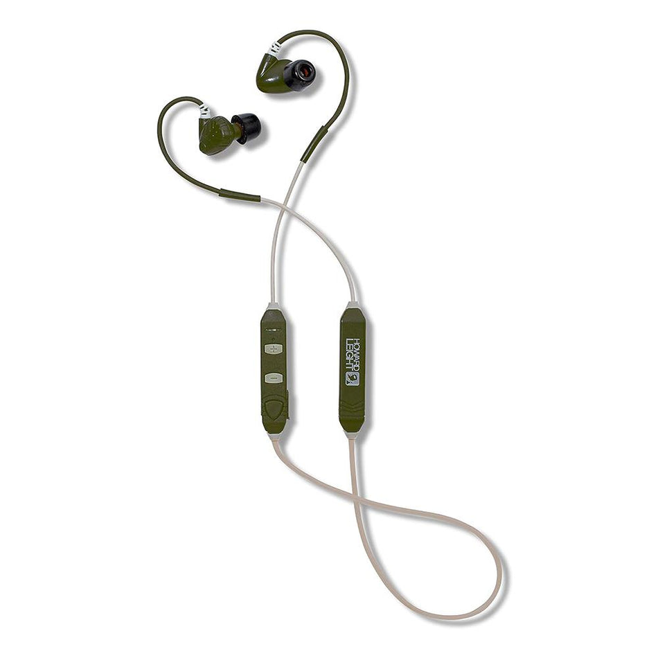 Howard Leight Impact In-Ear Hear-Through Earbuds 29dB Olive Drab
