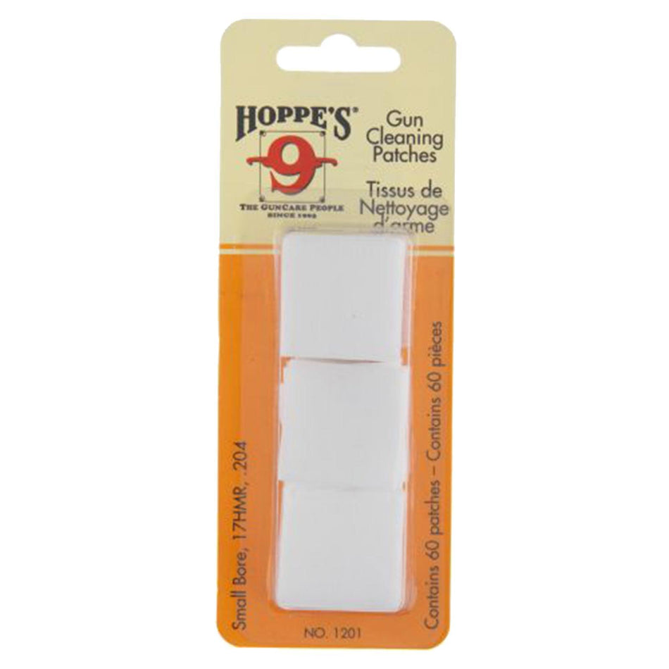 Hoppe's .17 HMR .204 Caliber Small Bore Patches 60/ct