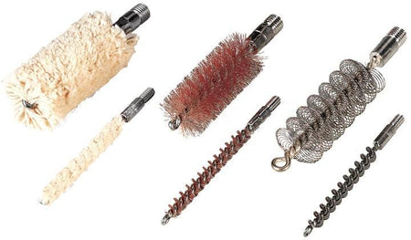 Hoppe's .44/.45 Cal 3-Pack Cleaning Brush and Swab Kit
