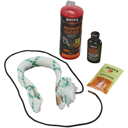 Hoppe's Boresnake CLP Kit for 12 GA Shotgun with Lead-B-Gone Wipe