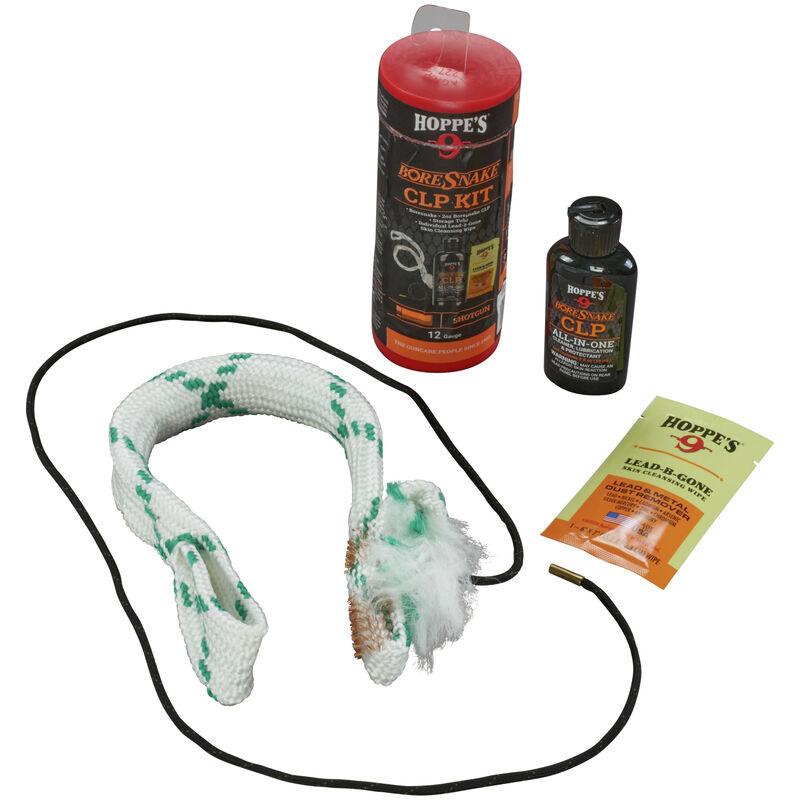 Hoppe's Boresnake CLP Kit for 12 GA Shotgun with Lead-B-Gone Wipe