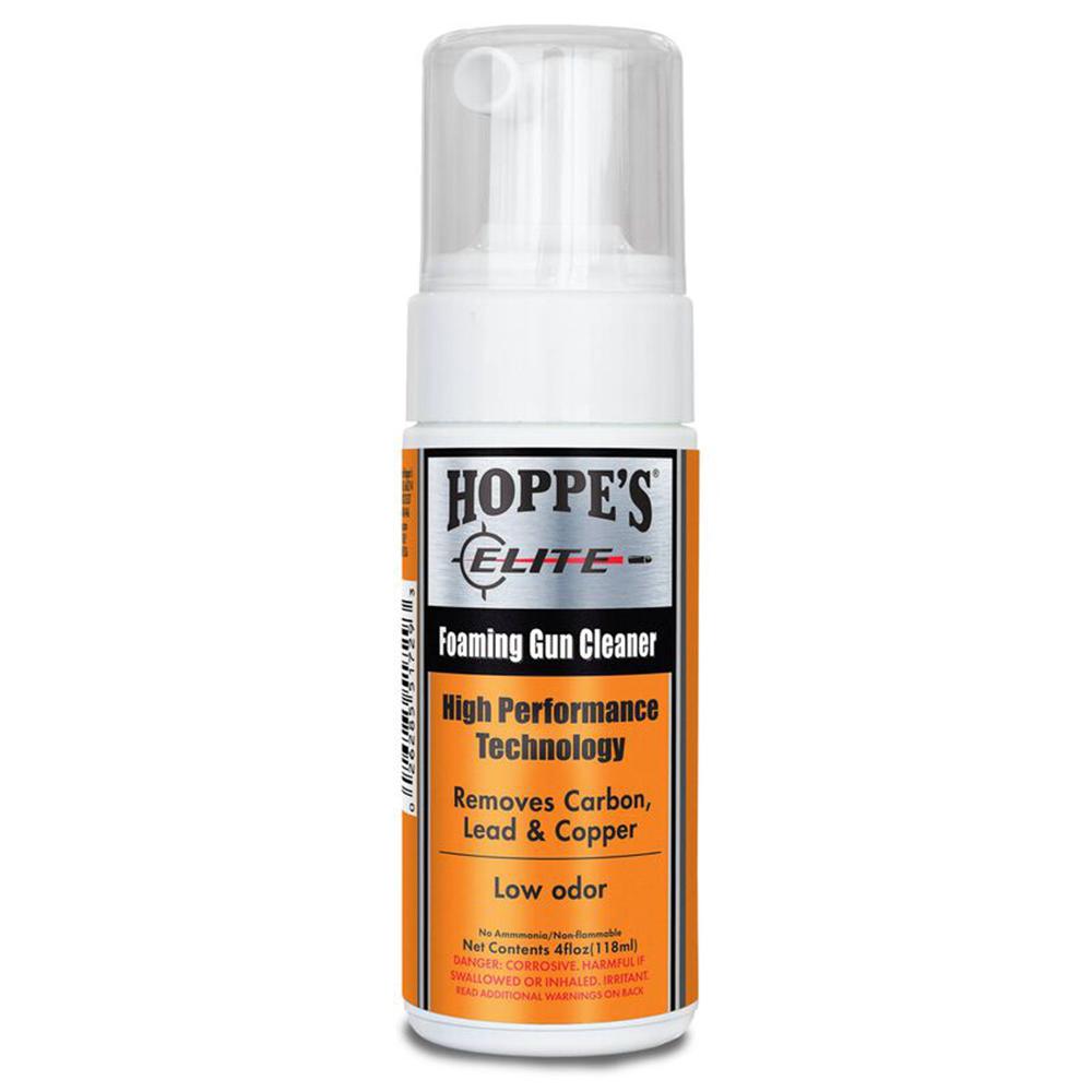 Hoppe's Elite Foam Bore Cleaner 4oz Pump Nozzle Bottle