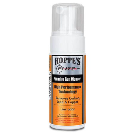 Hoppe's Elite Foam Bore Cleaner 4oz Pump Nozzle Bottle