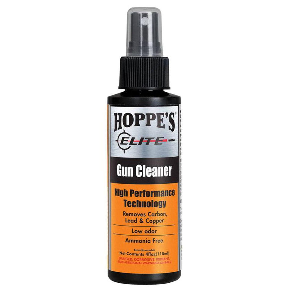 Hoppe's Elite Firearm Cleaner 4-Ounce Spray Bottle
