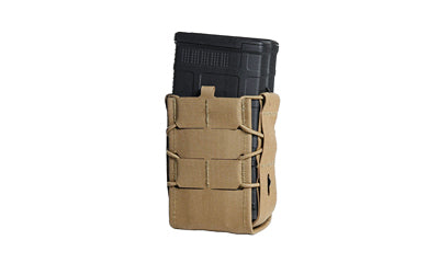 HSGI X2R TACO Gen 2 Double AR-10 Mag Pouch, Nylon/Thermoplastic, Coyote 242R01CB
