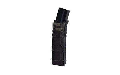 HSGI TACO GEN 2 Single Extended Pistol or SMG Mag Pouch, Nylon/Thermoplastic, MultiCam Black 24EX00MB