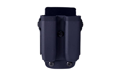 HSGI Uniform Line Size 2 Double Pistol Magazine Carrier, PLM Belt Mounted, Kydex, Black 42P212BK