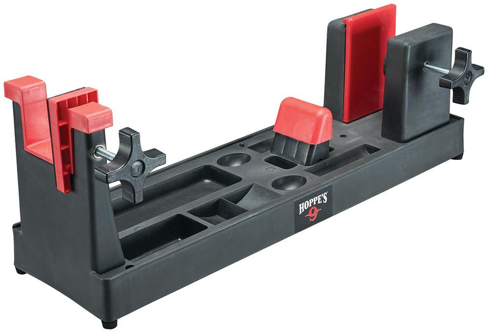 Hoppe's Dual Lockable Grey Gun Vise for Cleaning and Maintenance