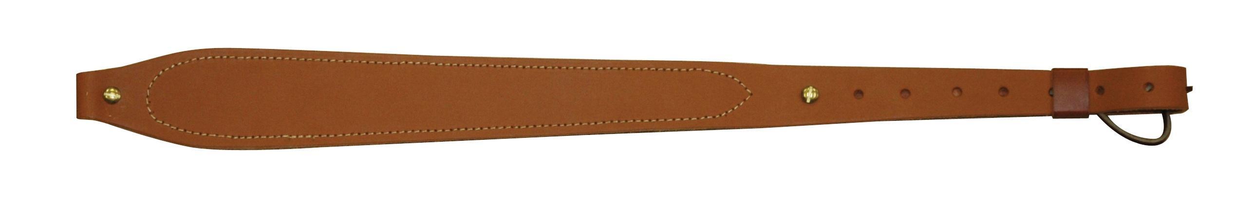 Hunter Buffalo Top Grain Leather Rifle Sling Chestnut Tan