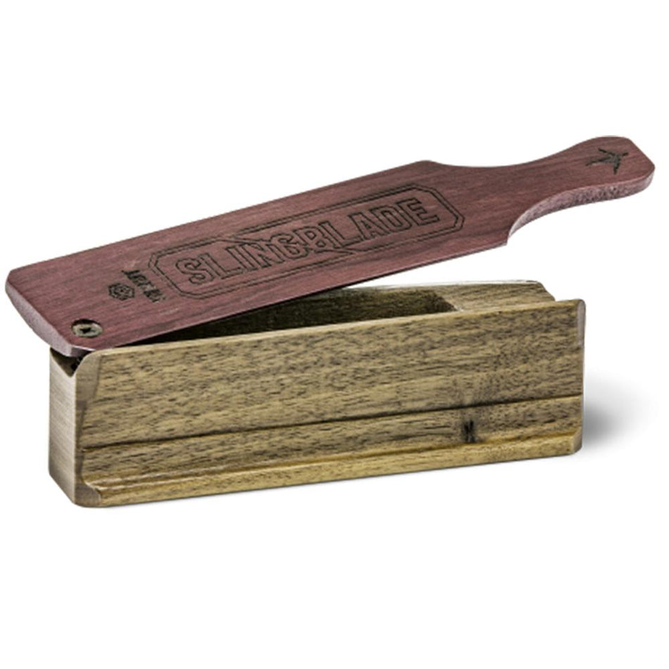HS Strut Slingblade Single-Sided Turkey Box Call with Purple Heart Lid