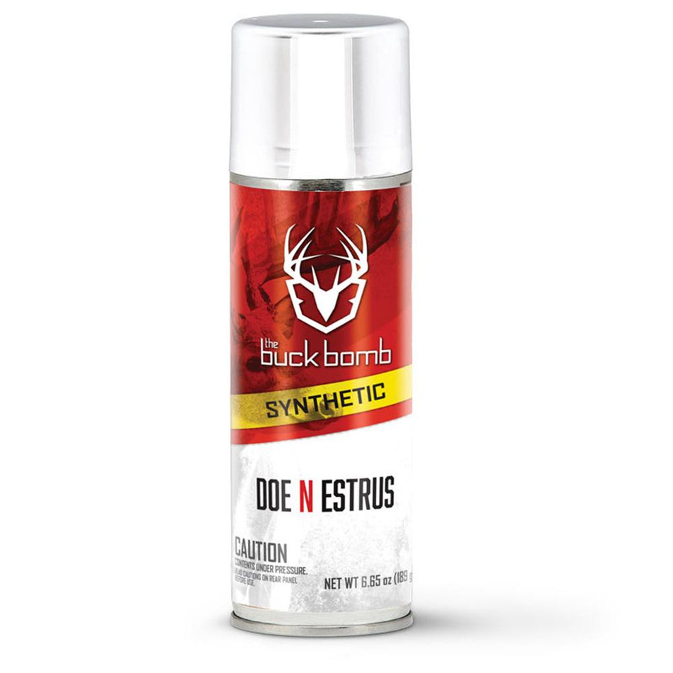 Buck Bomb Synthetic Doe in Estrus Scent Bomb 6.65 oz Aerosol
