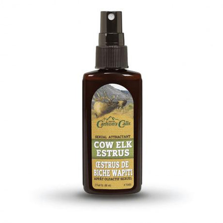 Carlton's Cow Elk Estrus Urine 2 oz Atomizer Spray Bottle