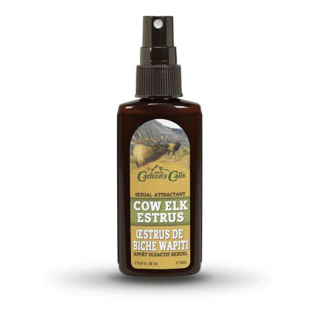 Carlton's Cow Elk Estrus Urine 2 oz Atomizer Spray Bottle