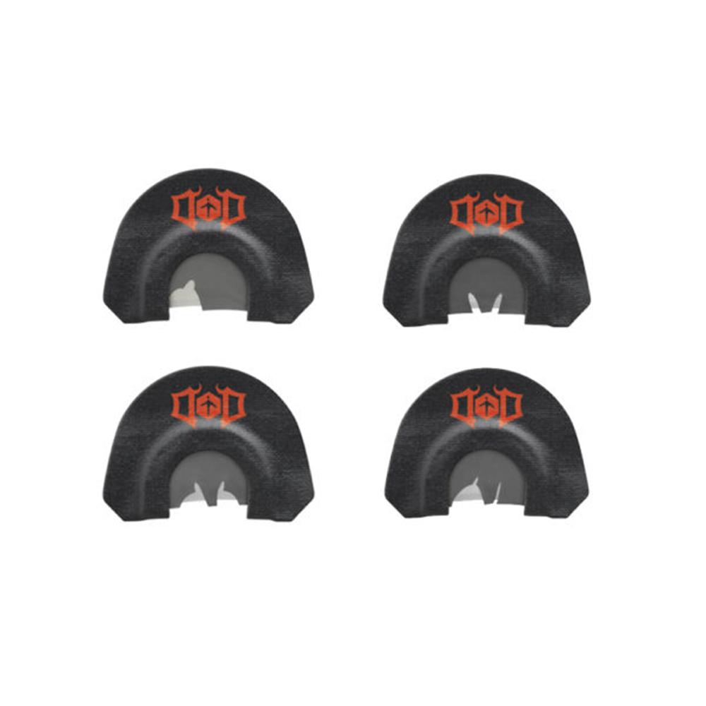 HS Strut Drury Tongue Series Mouth Calls 4ct Signature Turkey Calls