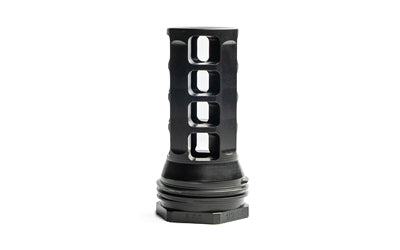HuxWrx 1647 QD Muzzle Brake 338 Caliber 5/8x24 Black Fits HX-QD Magnum Ti Suppressors