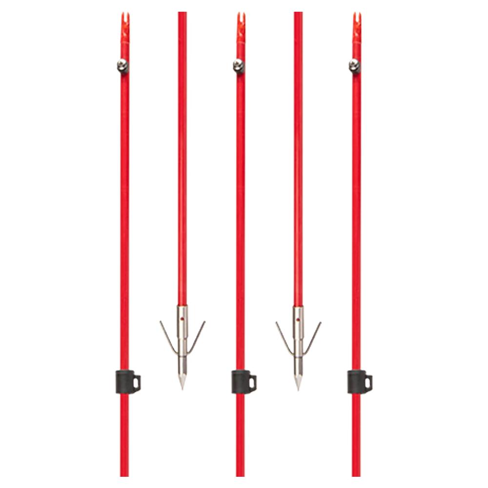 Cajun Bowfishing Carbon-Infused Fiberglass Arrow with Piranha XT Point
