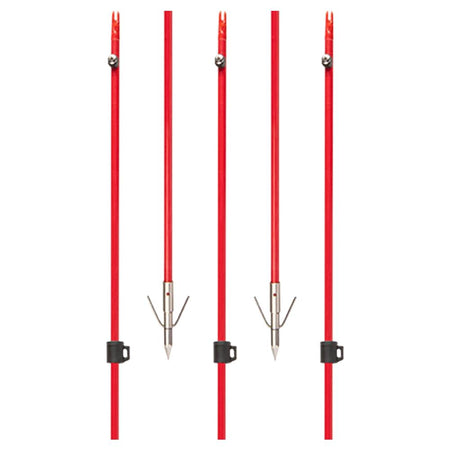 Cajun Bowfishing Carbon-Infused Fiberglass Arrow with Piranha XT Point