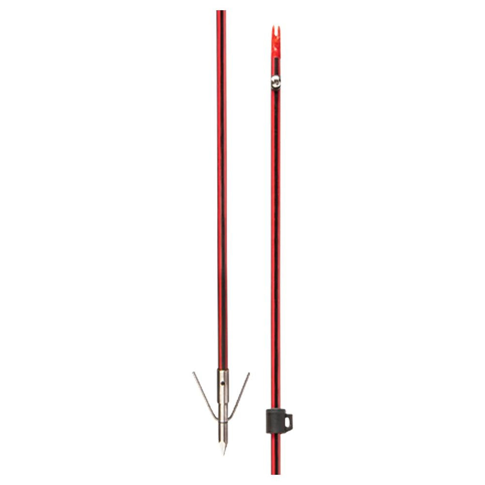 Cajun Bowfishing Wasp Fiberglass Carbon Arrow with Piranha XT Point