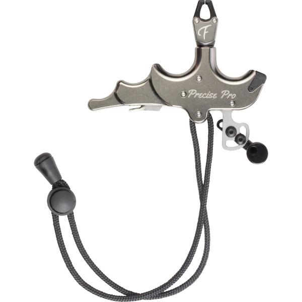 Fletcher Precise Pro T Handle Archery Release Aid Pewter 4-Finger Design