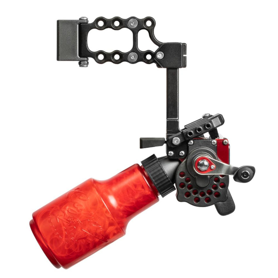 Cajun Winch Pro Bowfishing Reel RH Red