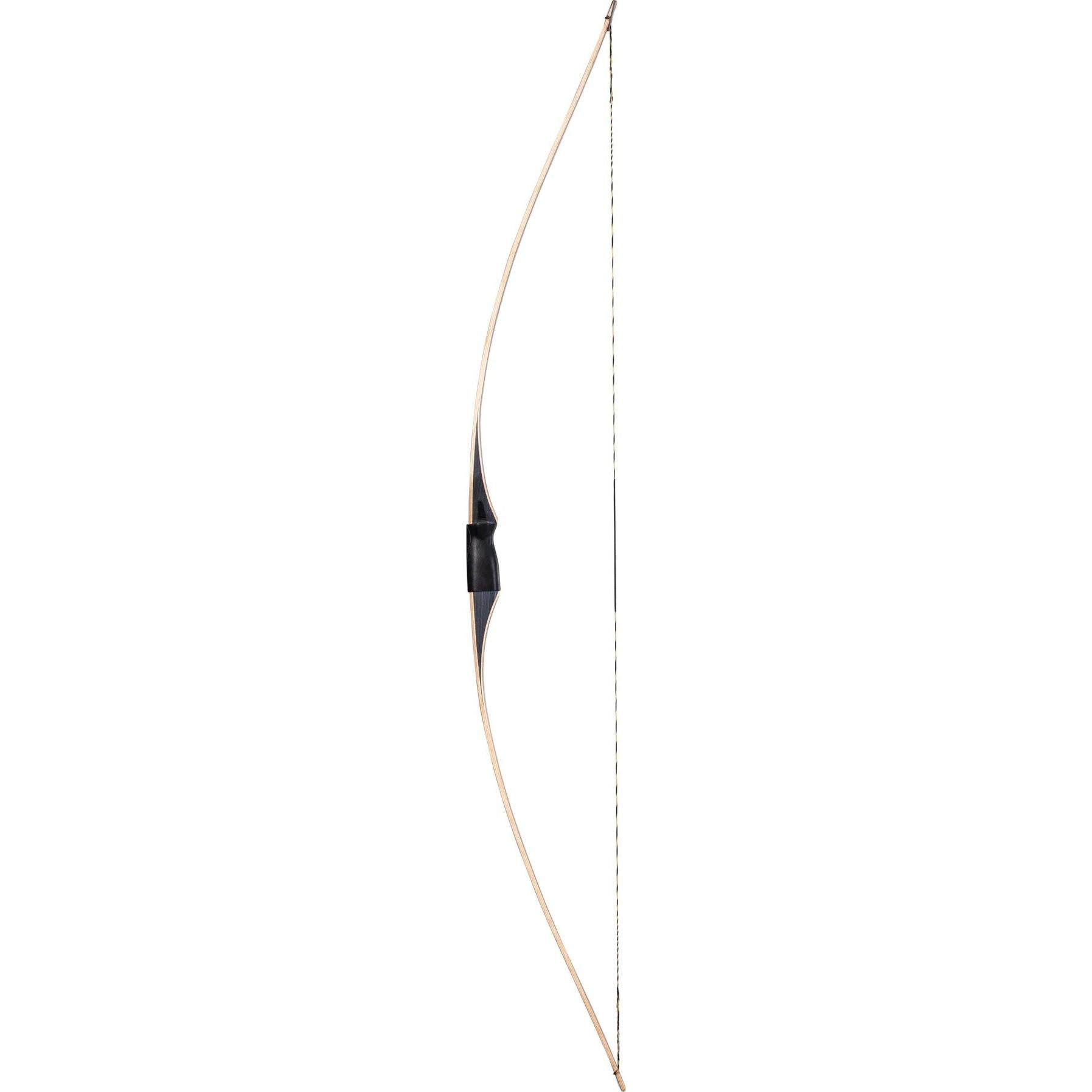 Bear Montana Longbow Right Hand 50# Draw Grey Fiberglass Traditional Bow
