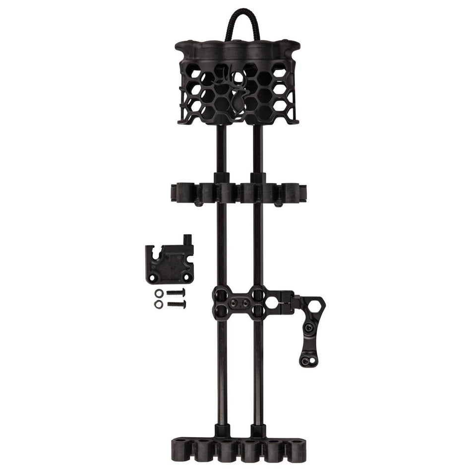 Trophy Ridge Hex Lite 5-Arrow Quiver with Built-In LED Lights Black