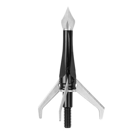 Rocket Siphon XB Expandable 3-Blade Crossbow Broadhead 100 Grain 1-3/4" Cutting Dia. Black