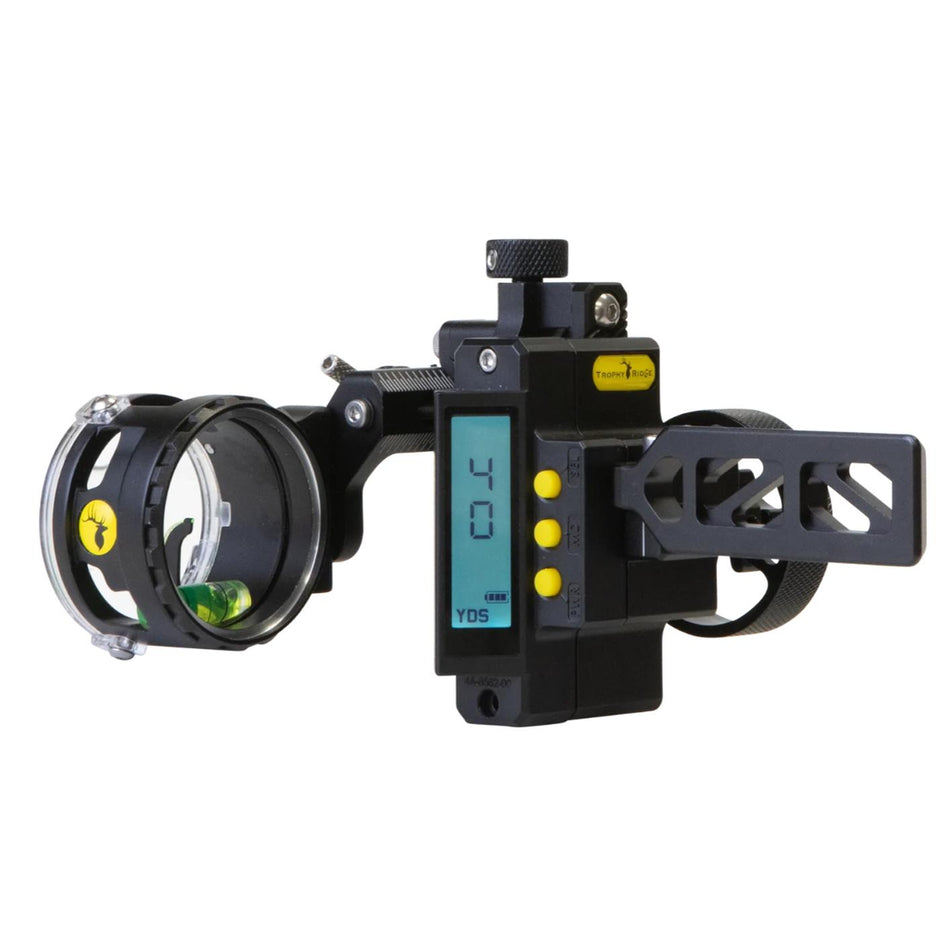 Bear Archery Trophy Ridge Digital React One Pin Sight Bridge-Lock RH .019