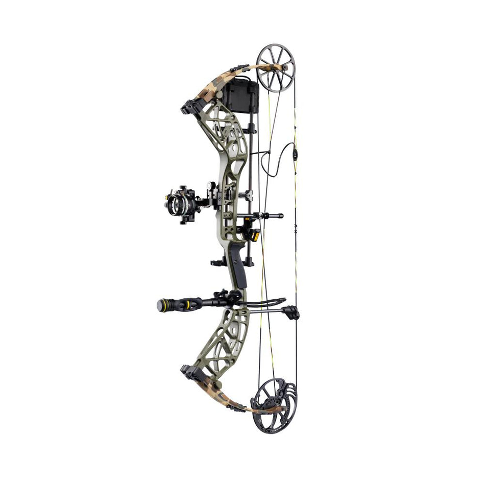 Bear Archery THP Adapt 2 Plus Ready-To-Hunt 70LB RH Compound Bow Throwback Green