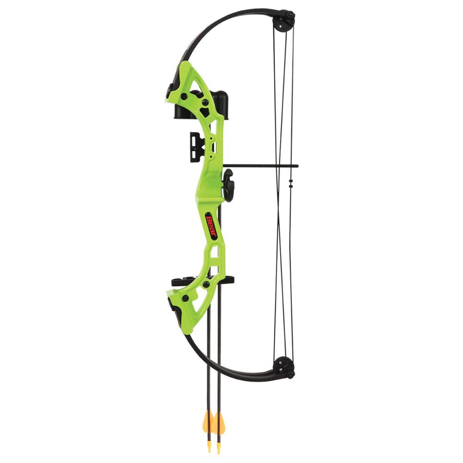 Bear Archery Brave RH Youth Compound Bow Set - Green