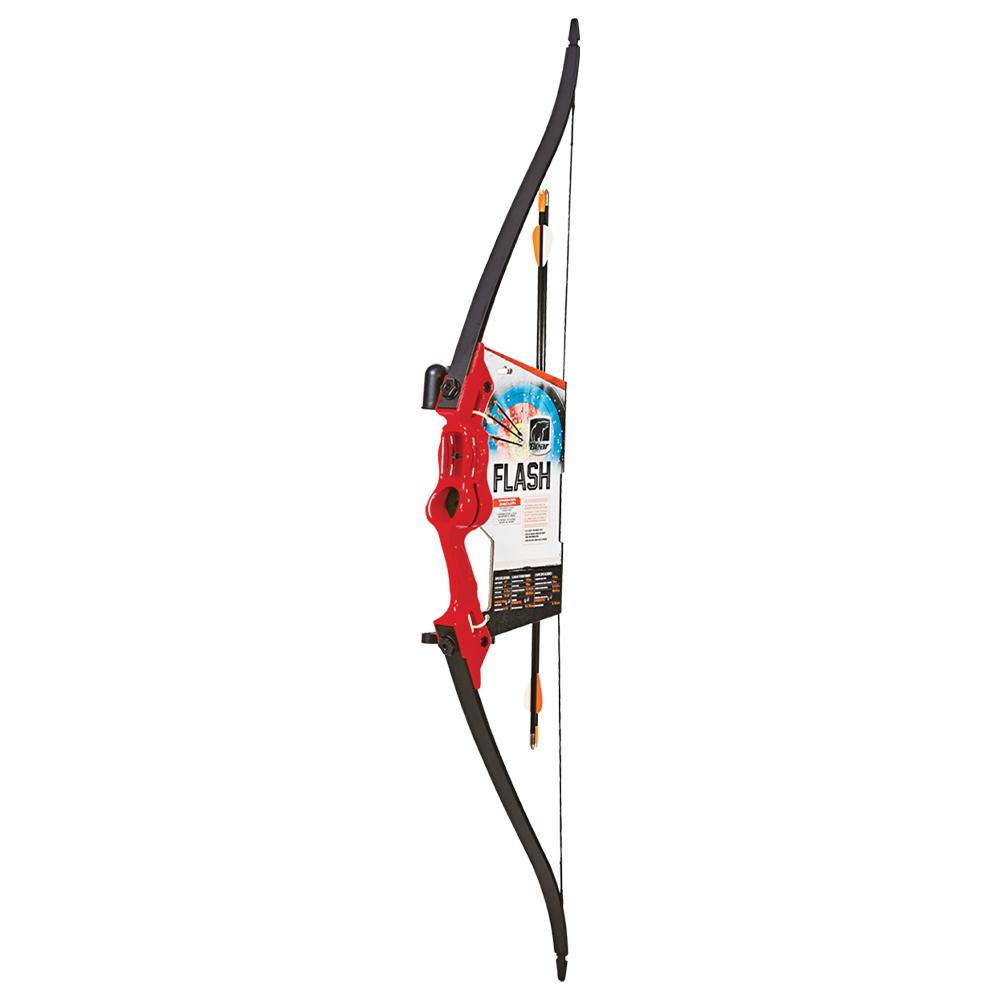Bear Archery Flash Youth Ambidextrous Bow 5-18lb Draw Red