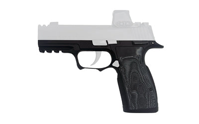 Icarus Precision A.C.E. AXG Macro Grip Module w/ Manual Safety, Fits Sig P365 XL/X-Macro, Aluminum, Black