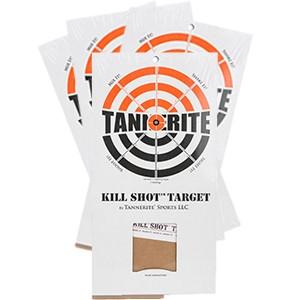 Tannerite Kill Shot Bundle Cardboard Bullseye Targets 4-Pack
