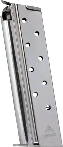 Iver Johnson 1911 10mm 8rd Nickel Govt Size Magazine