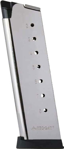 Iver Johnson 1911 .45 ACP 8rd Nickel Govt Size Magazine