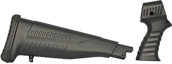 Iver Johnson Black Pistol Grip 2-PC Stock Pump & Auto 12/20GA