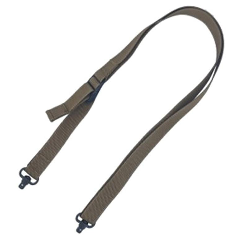 TacShield Sport Ridge 1" 2-Point Rifle Sling with QD Swivels Coyote Brown