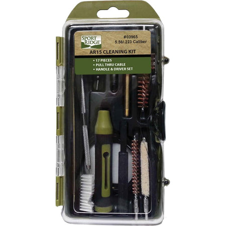 TacShield 17pc AR-15 Hard Case Firearm Cleaning Kit