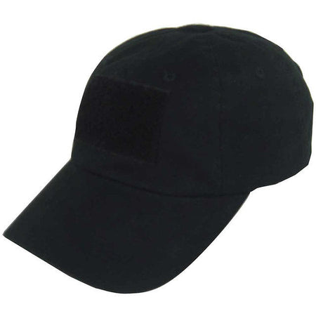 TacShield Contractor Cap Black with Hook and Loop Closure