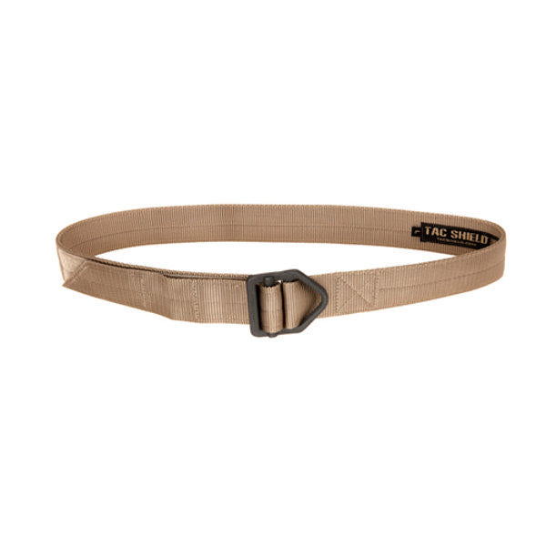 TacShield 1.75 Inch Tactical Rigger Belt Medium 34-38 Inch Tan